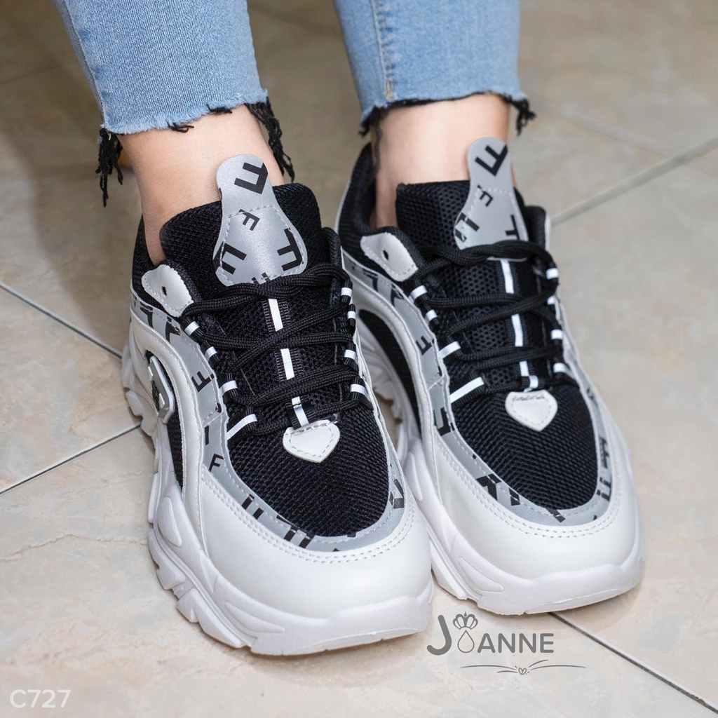 JOANNE Sporty Sneakers Shoes #C727 ORIGINAL