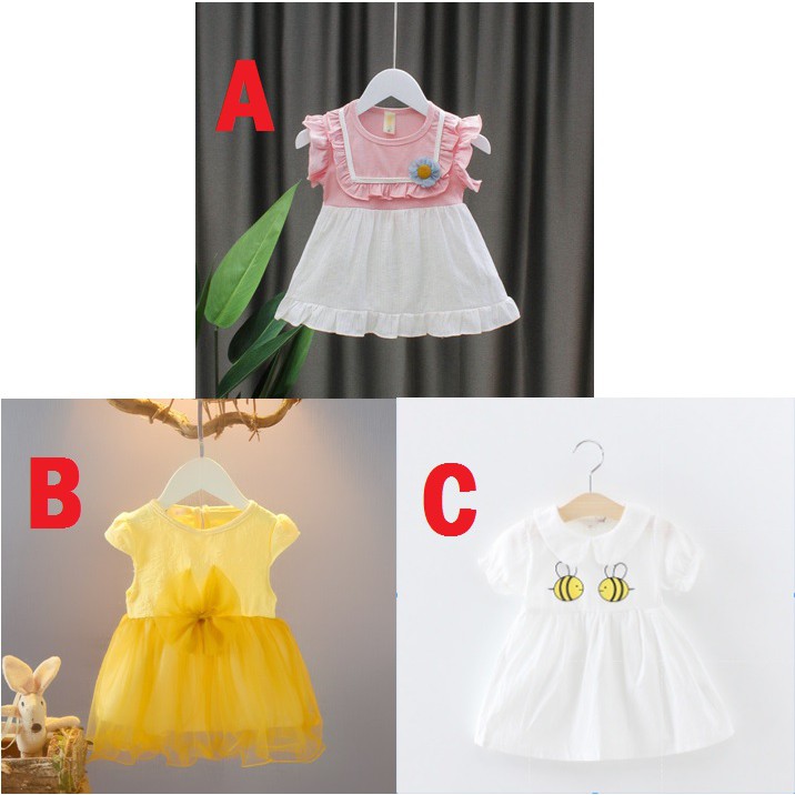 3~12 BULAN DRESS BEE ANAK PEREMPUAN IMPORT SKU0014