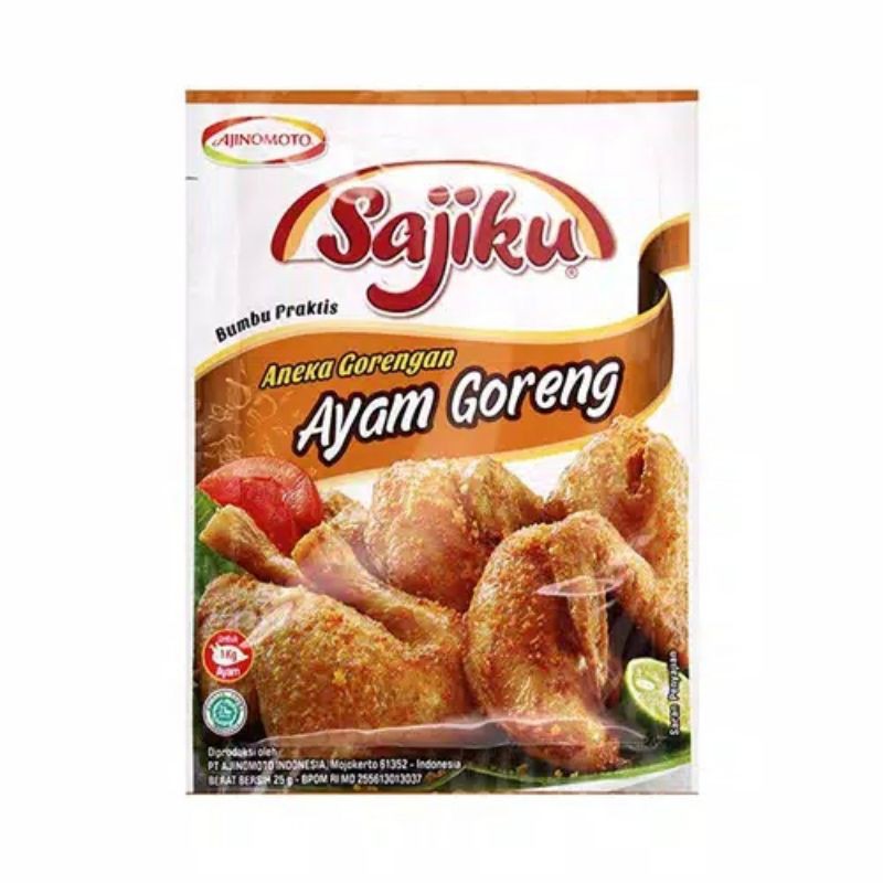 

Sajiku Bumbu Ayam Goreng 24 gr.