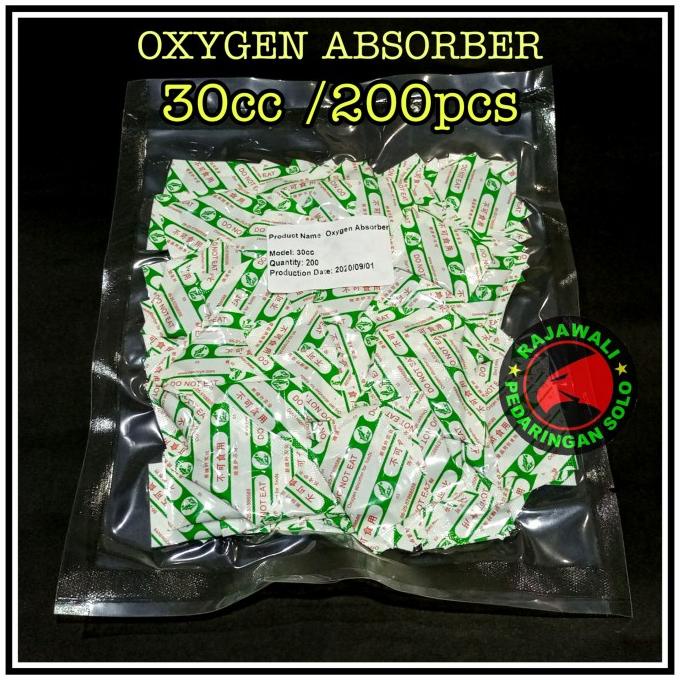 Termantab] OXYGEN ABSORBER PENYERAP OKSIGEN PENGAWET MAKANAN 30cc 200pcs