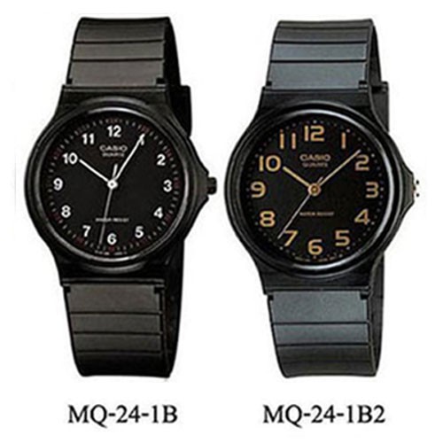 Casio Original MQ-24 / MQ24 / MQ-24-1E 1B 7B 7E Jam Tangan Unisex Analog Karet (Tanpa Kotak Mika)