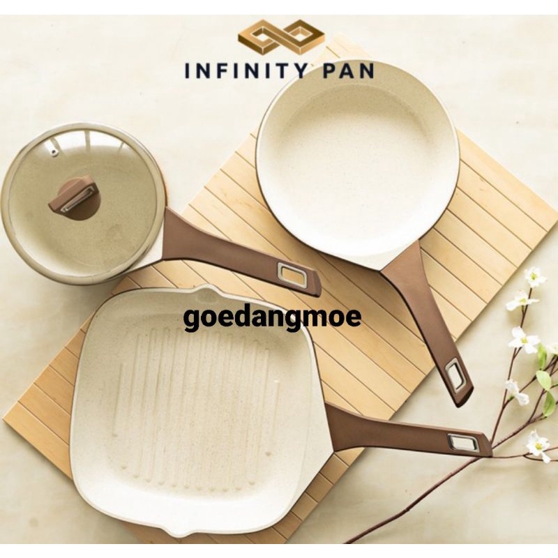 BOLDE INFINITY PAN 3 + 1 GOLD Panci set bolde 3+1