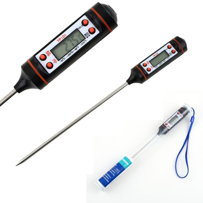 Termometer Masak Suhu Air Masakan Obat Dapur Thermometer TP101 Digital