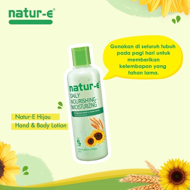 NATUR-E  Hand &amp; Body Lotion