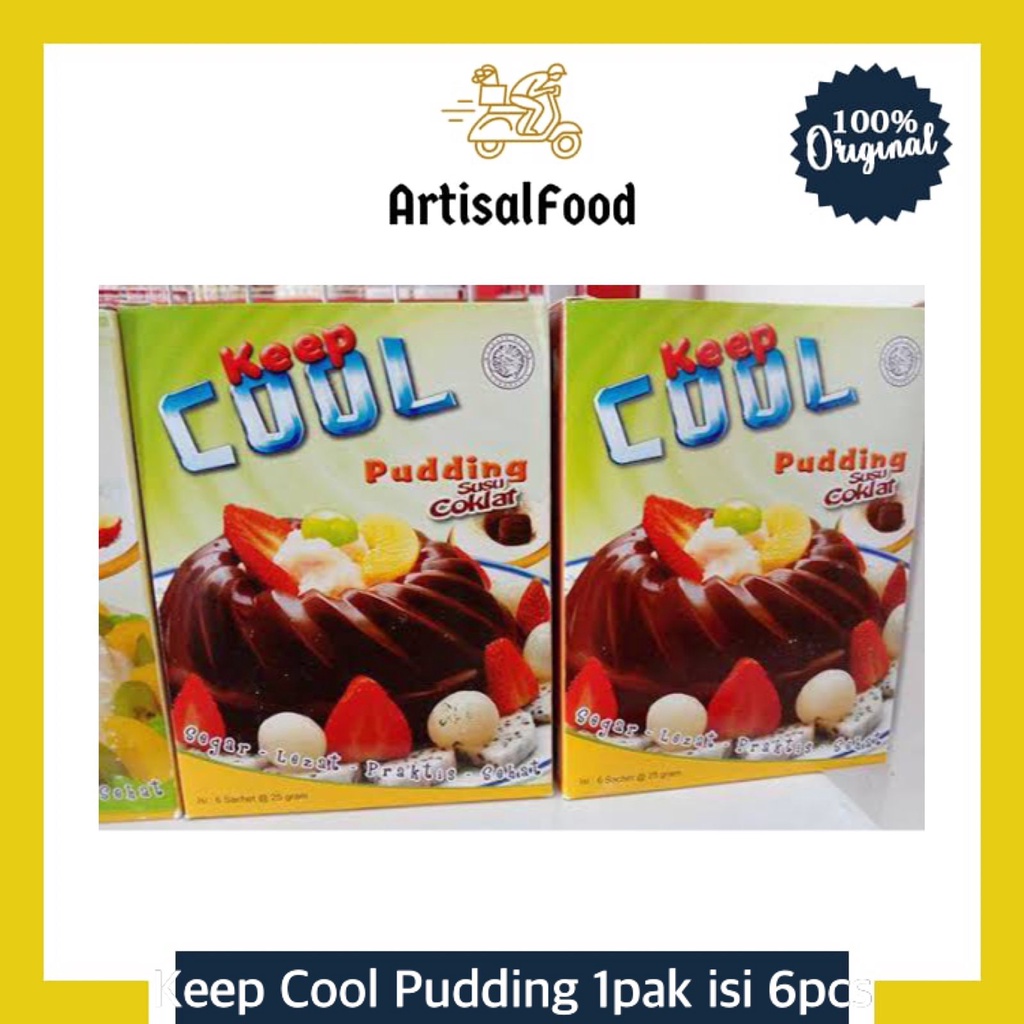 

KEEP COOL PUDDING SUSU RASA VANILA 1 BOX ORI