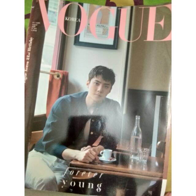 

Majalah Vogue Sehun Korea Magazine Korean EXO Poster Postcard