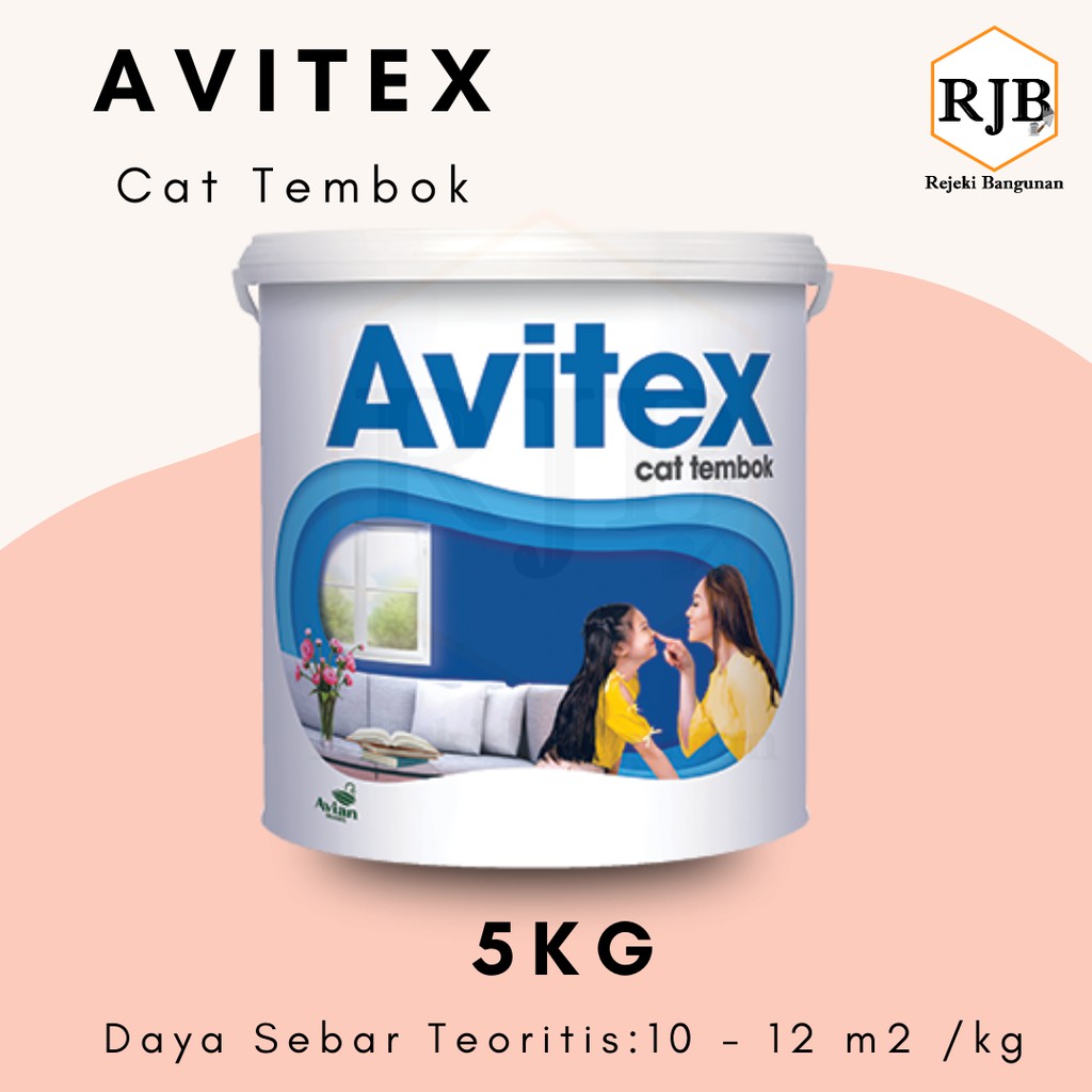 Cat Tembok Avitex 5kg