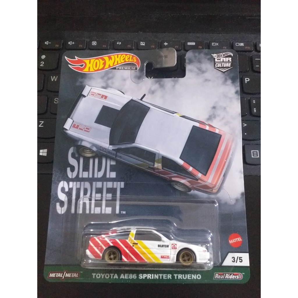 HOT WHEELS SLIDE STREET TOYOTA AE86 SPRINTER TRUENO