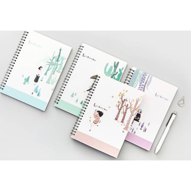 

Buku Tulis Spiral A5 Flamingo, Girl, Bear TERBAIK