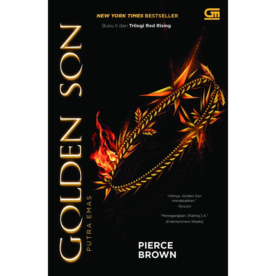 [INDONESIA] BUKU NOVEL TRILOGY RED RISING  - GOLDEN SON - MORNING STAR - PIERCE BROWN [ORIGINAL]