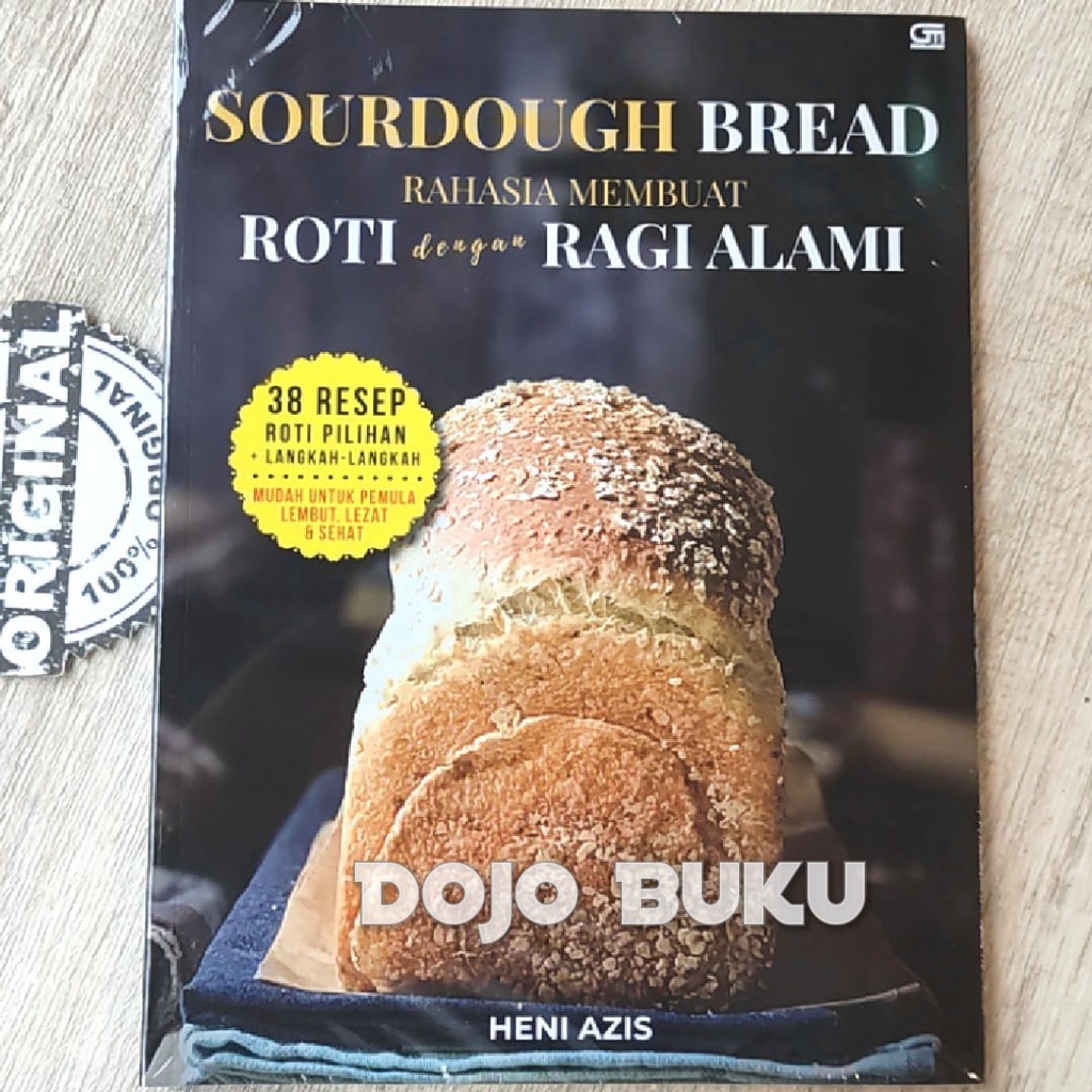 Buku Resep Sourdough Bread Roti dengan Ragi Alami by Heni Azis
