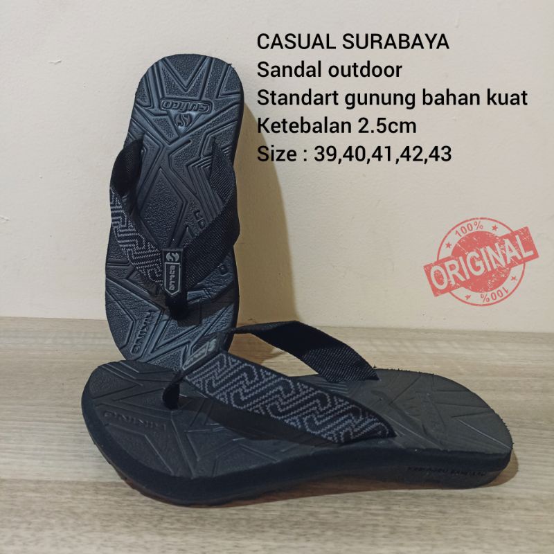 ⭐⭐⭐⭐⭐ Sandal Outdoor Sandal Jepit Gunung HA