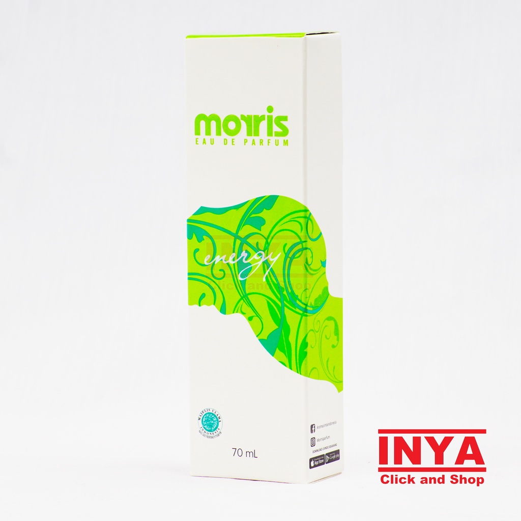 MORRIS ENERGY 70ml EAU DE PERFUME HIJAU - Parfum