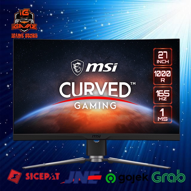 MSI MAG ARTYMIS 274CP Curved Full HD Gaming Monitor [1080p, 165Hz] NAMPOL BGT