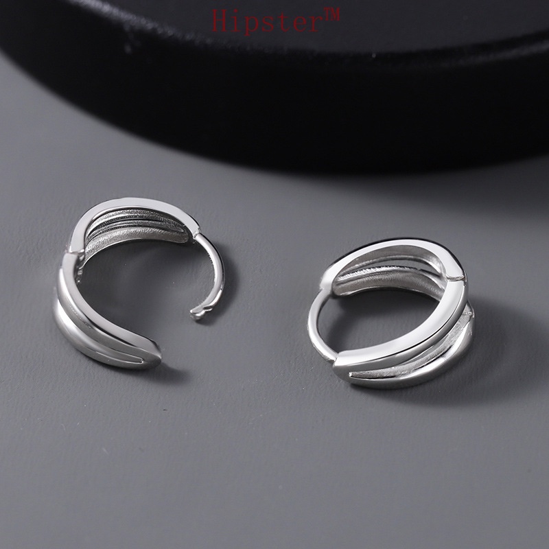 925 Silver Earrings Personality Fashion