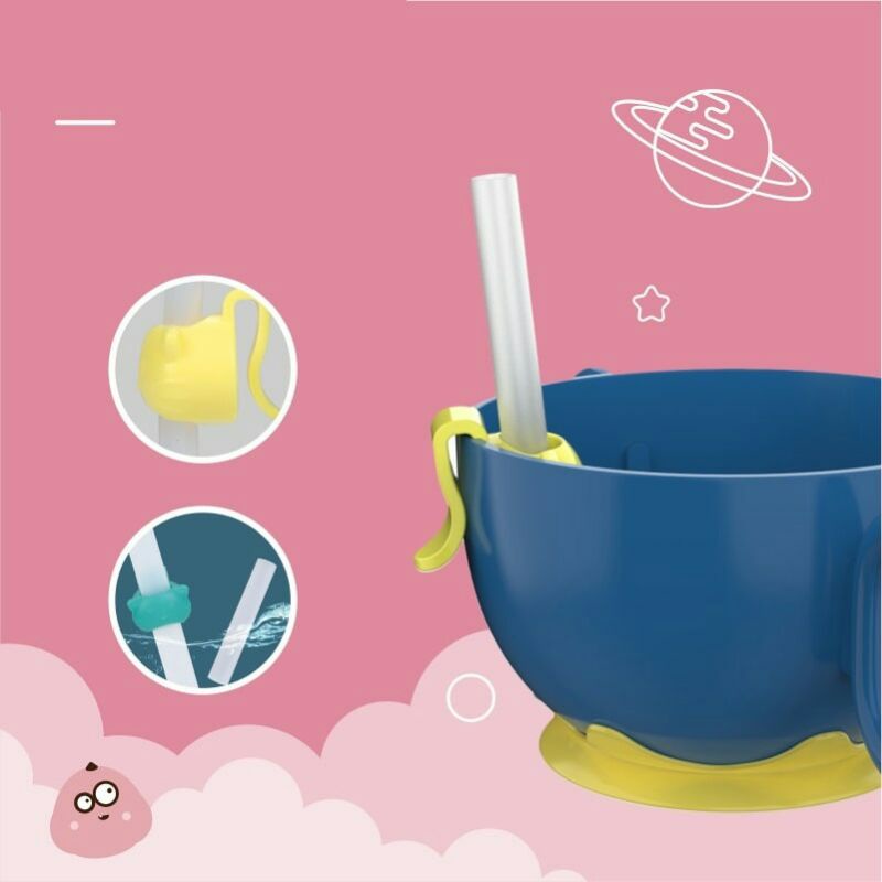 Baby Bowl - Mangkok Makan Bayi Anti Tumpah + Sippy Cup M237