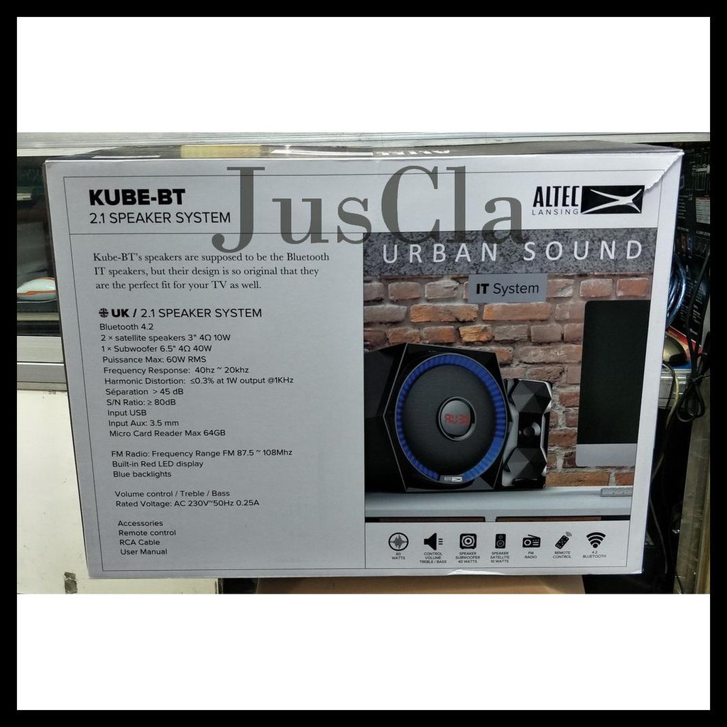 altec lansing kube bt
