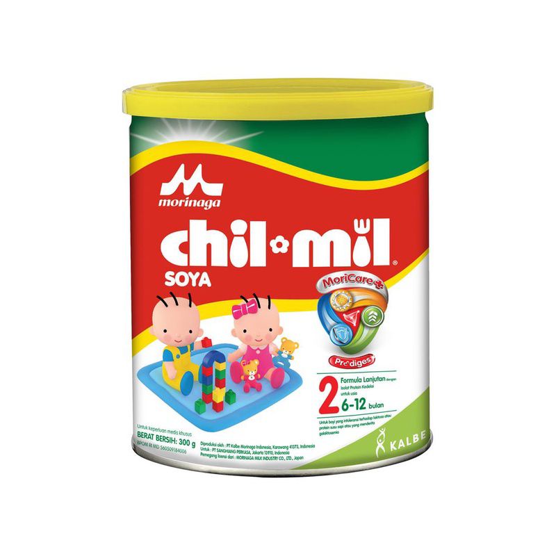 SUSU - CHILMIL 2 SOYA 6-12 bln 300gr / 600 gr