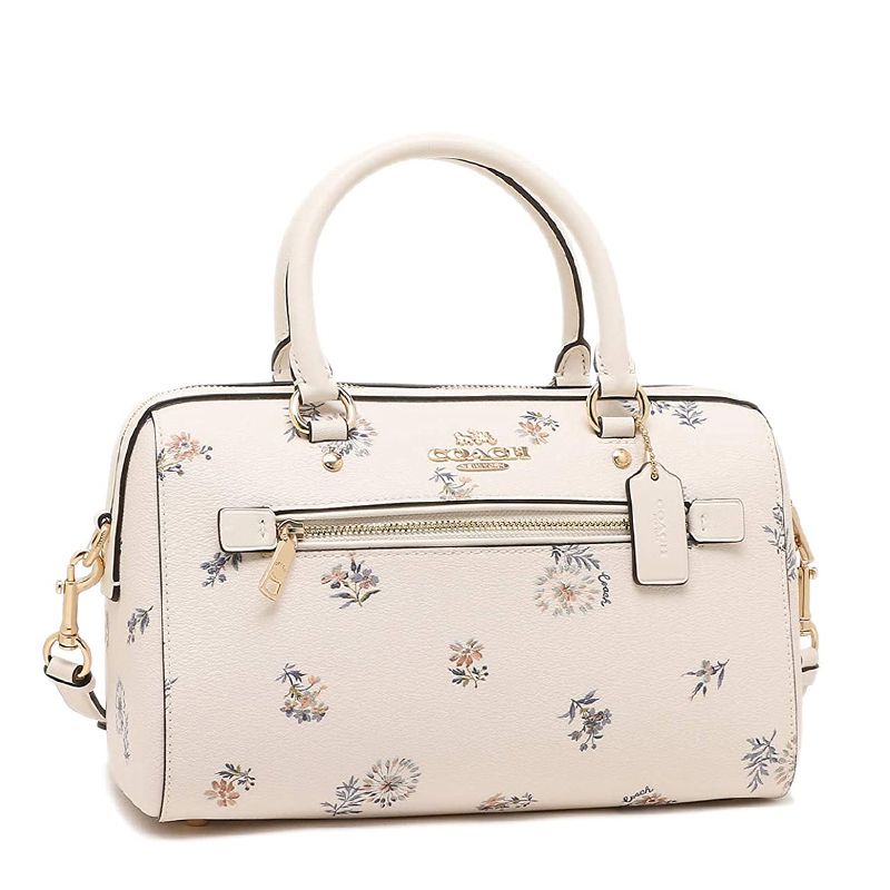 COACH ROWAN SATCHEL WITH WILDFLOWER PRINT (COACH C4105)