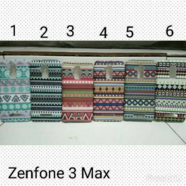 Case Ultrathin Batik For Zenfone 3 Max / Softcase Zenfone 3 Max