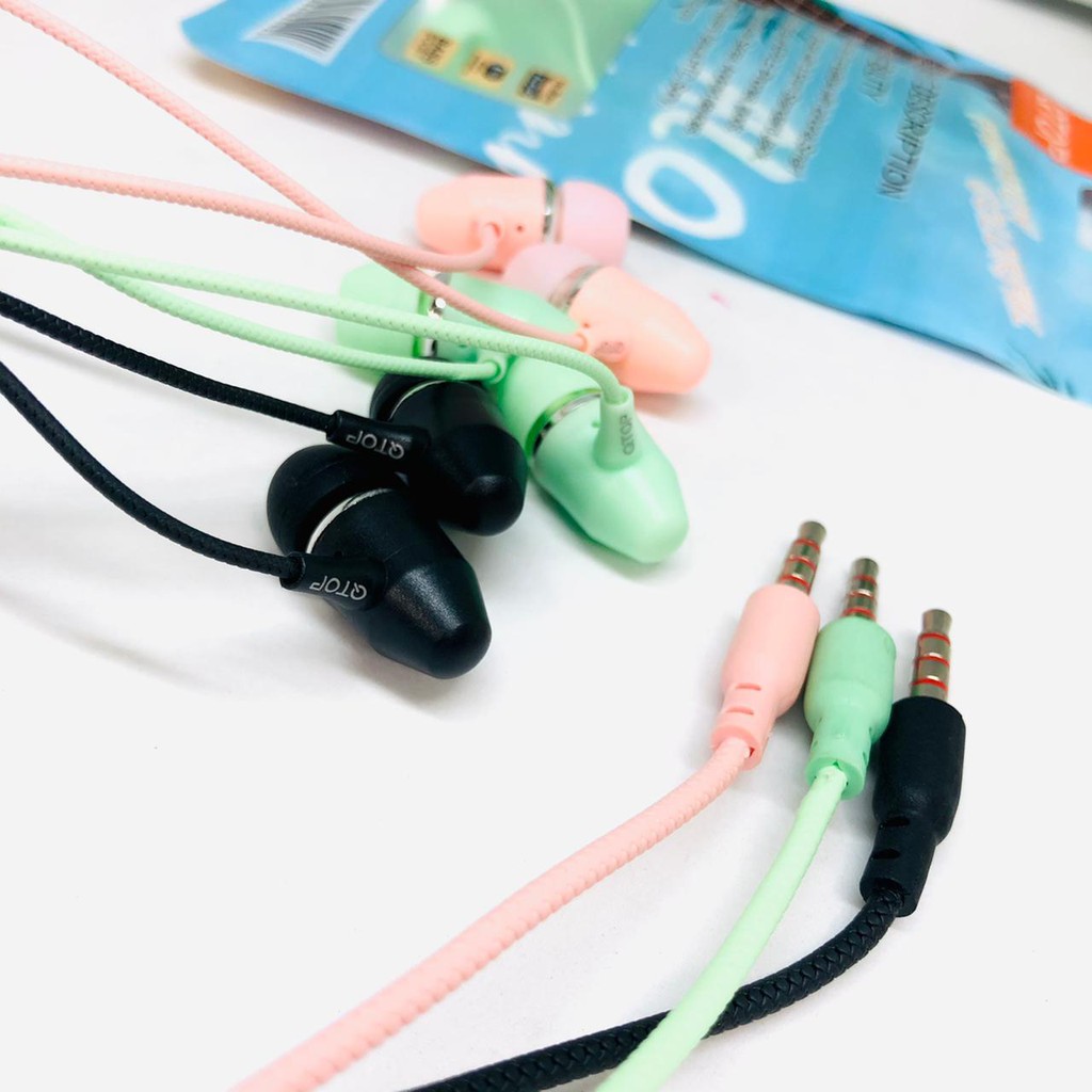 Headset XIAOMI Macaron Color HIFI IN Ear EARPHONE Suara Musik dengan mic Q-TOP HANDSFREE SAMSUNG