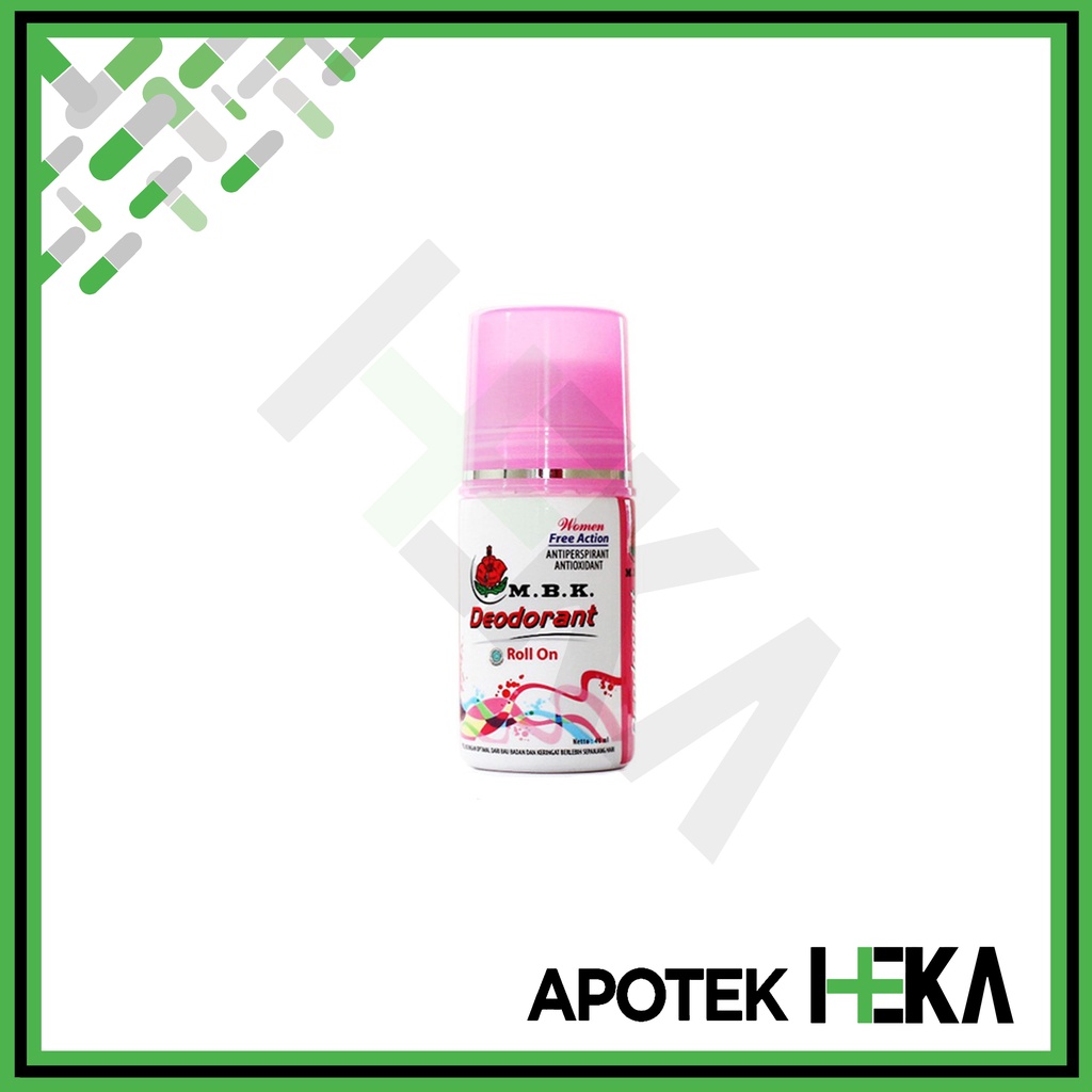 MBK Deodoran Roll On 40 ml - Penghilang Bau Badan (SEMARANG)