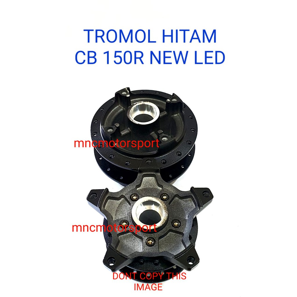 TROMOL CB 150 R LED NEW DEPAN BELAKANG HITAM