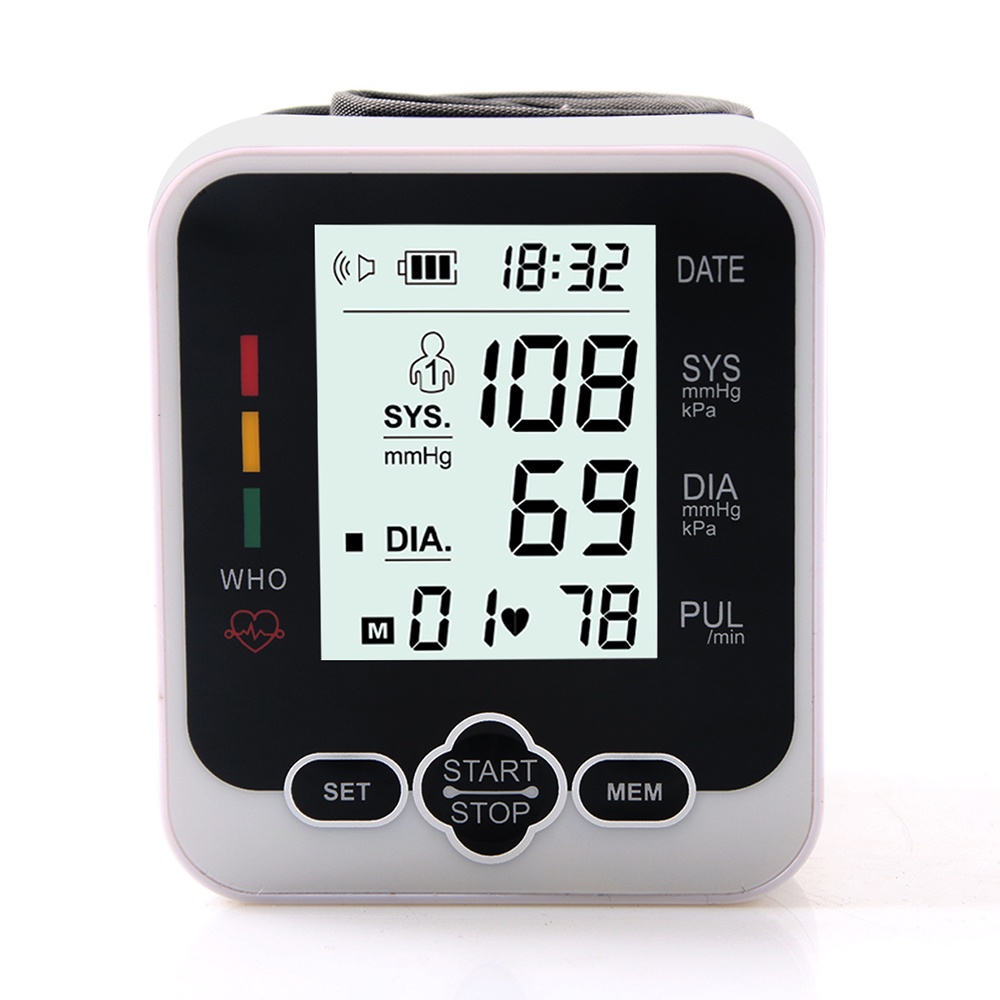 Alat Pengukur Tekanan Darah Electronic Sphygmomanometer with Voice - KWL-W03 - Black