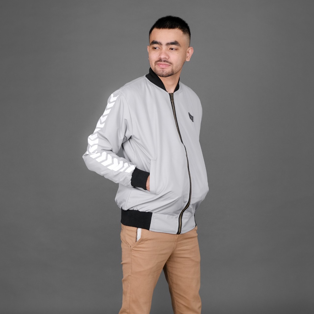 Jaket bomber pria sensor excecutive list / jaket taslan terbaru 2022