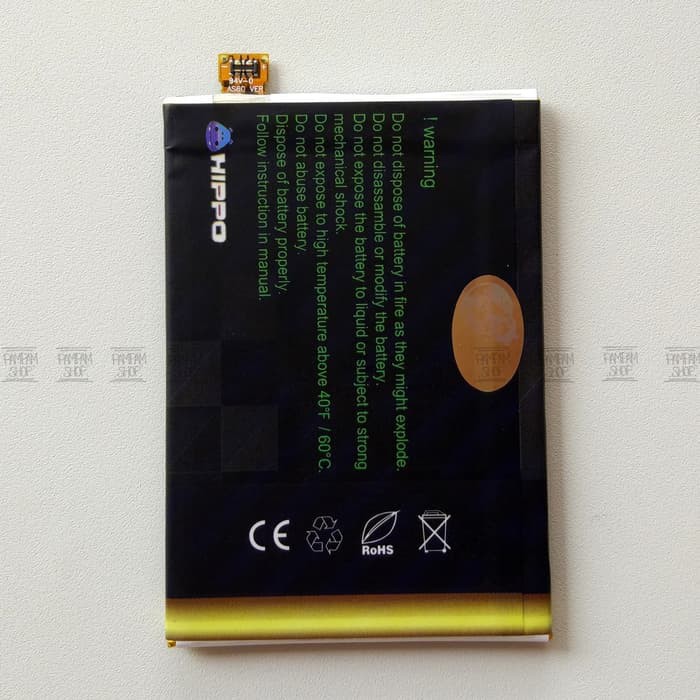 BARU  Baterai Hippo Double Power Asus Zenfone 2 5.5' Inchi Z00AD ZE500AD Ori