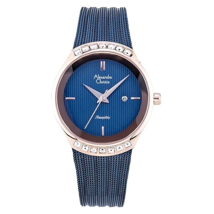 Alexandre Christie 2668 LD Passion Wanita [Blue/Rosegold]