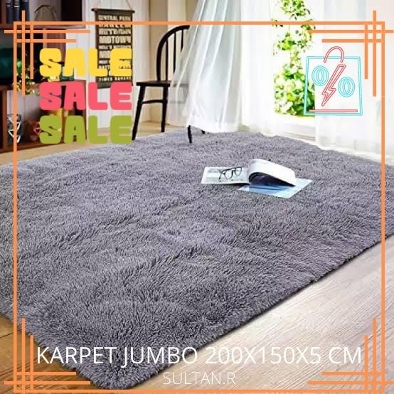 Jual Karpet Bulu Rasfure Jumbo Ukuran X Tebal Cm Hdp