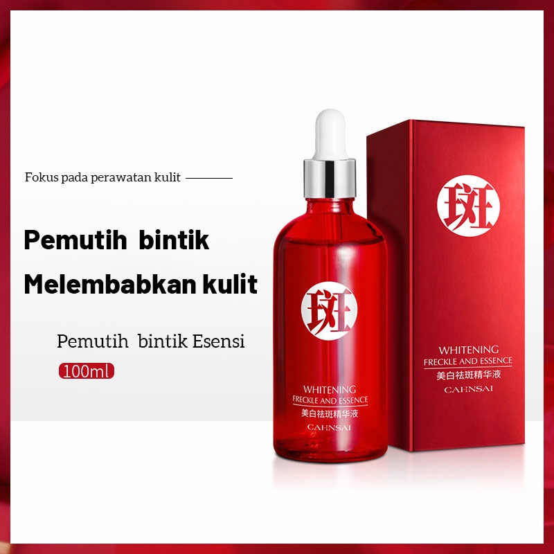 Memutihkan dan menghilangkan flek Melembabkan dan menghidrasi/Essence menghilangkan flek Mencerahkan dan merawat kulit erum menghilangkan flek/Menghilangkan  Noda hitam Bintik hitam Bintik penuaan Melasma