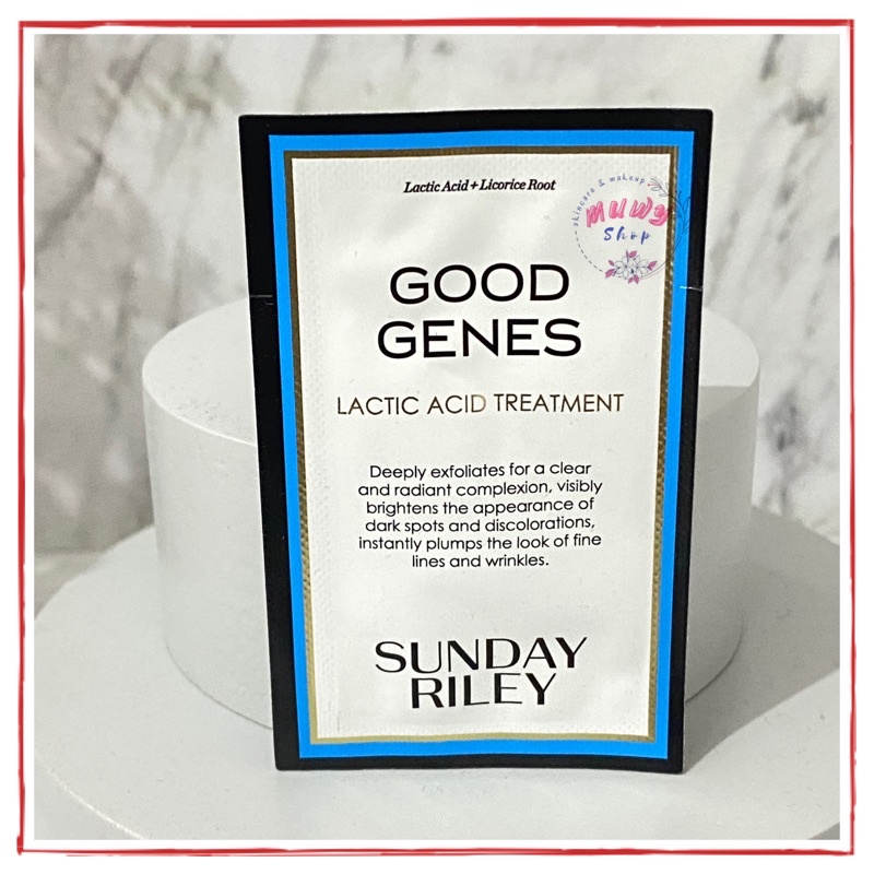 Sunday Riley Good Genes Lactic Acid Treatment Serum 5ml 1ml