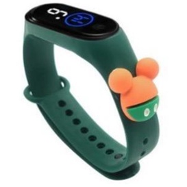 ☮FAYES☮ Jam Tangan Elektronik Led Waterproof Motif Untuk Anak Karakter Import Cod Murah JT06-GREEN MICKEY