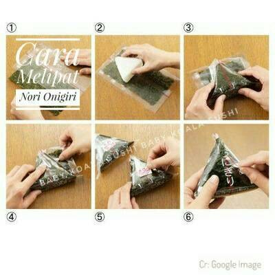 

201nhgg Nori Onigiri | Nori Wrapper Khusus Bungkus Onigiri Triangle Ds201Fs