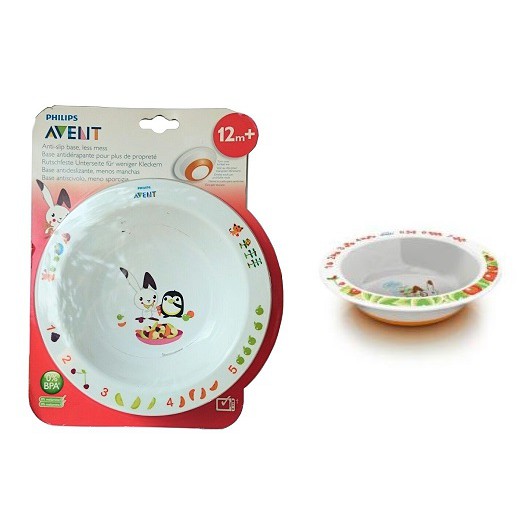 Avent Big Bowl 12m+ Mangkok Anak Anti Slip