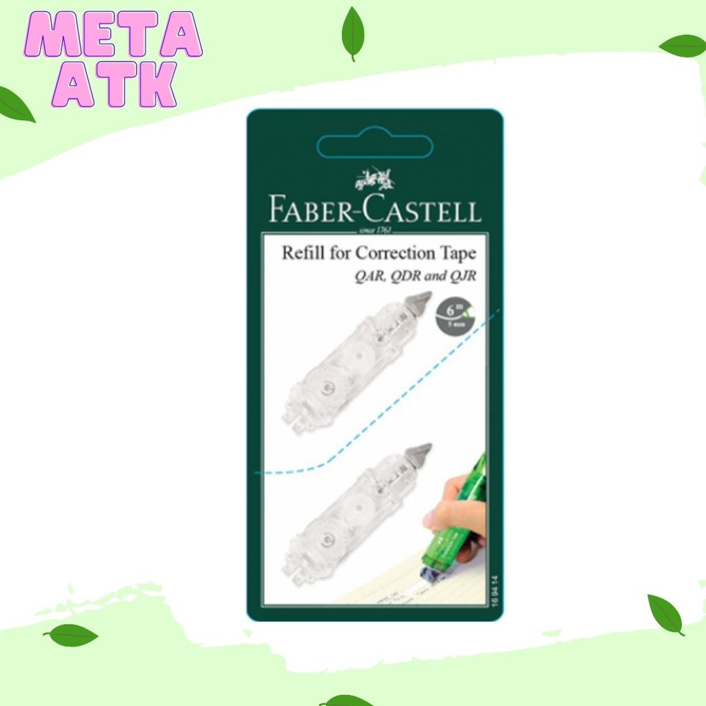 

Correction Tape Refill Set 2 for QAR/QJR / QDR Faber Castell