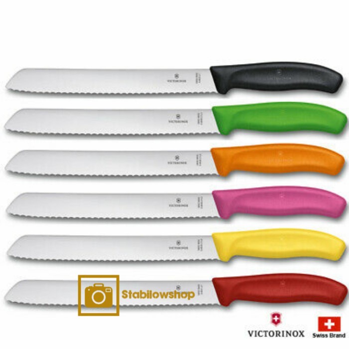 Jual Victorinox Bread Knife 21 Cm Pisau Roti Gerigi Premium Quality Made In  Swiss Indonesia|Shopee Indonesia