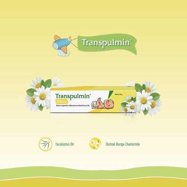 TRANSPULMIN Balsam Baby &amp; Kids 10gr 20gr / Balsem Salep Bayi dan Anak meringankan batuk pilek bapil