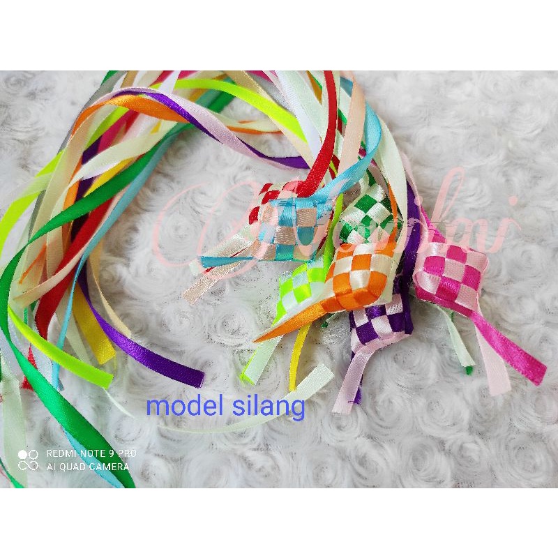 

grosir ketupat pita satin ( 500 pcs )