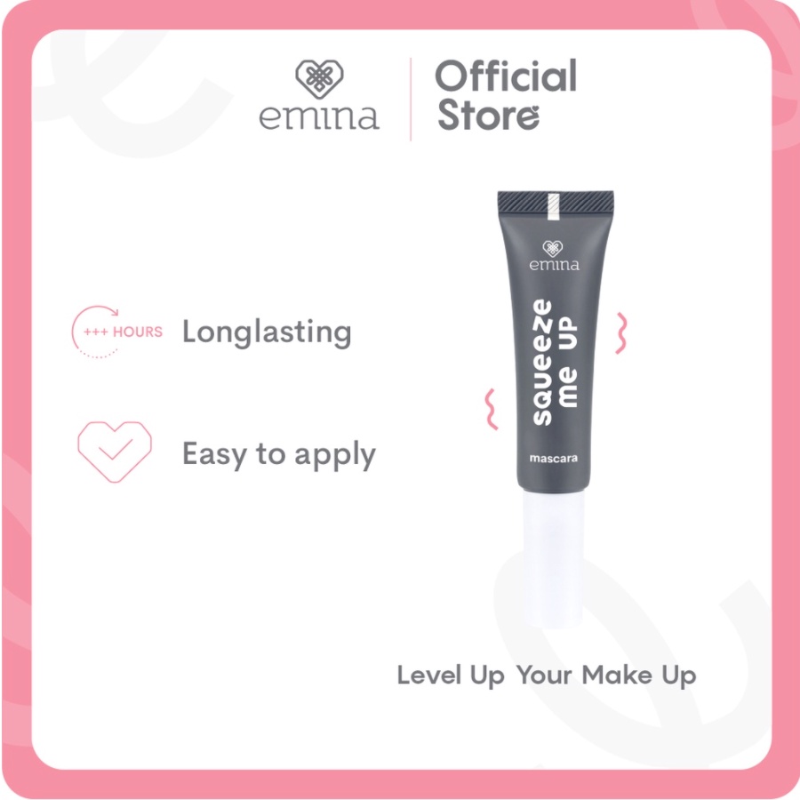 ❤ RATU ❤ Emina Squeeze Me Up Series Make Up | Mascara Lip Cream Liquid Concealer Lip Gloss (✔️BPOM) Halal