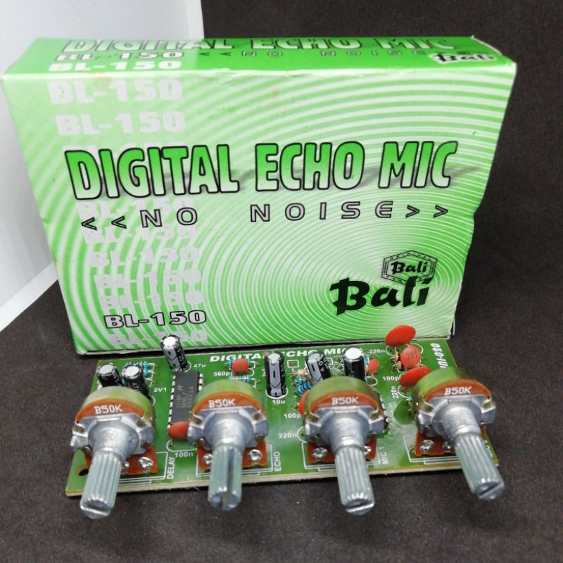 DIGITAL ECHO MIC BALI BL-150 HIJAU