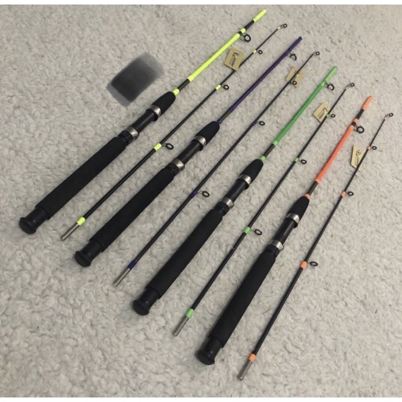 Alat Pancing Joran Pancing YUU QUESTER Aquila 150cm Fiber Solid Padat Rod Tongkat Stik Piber Sutet B