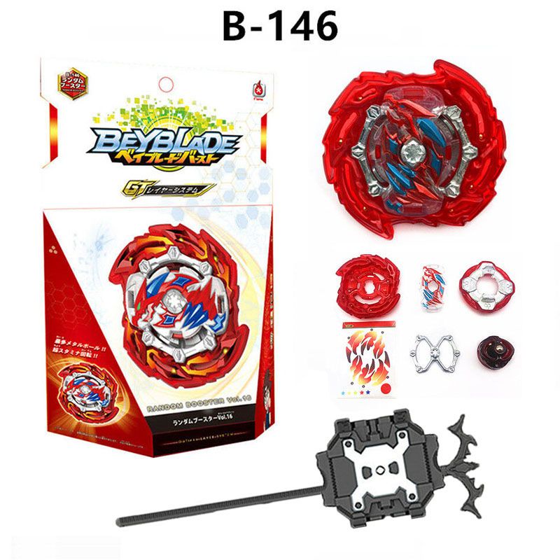 Burst GT Beyblade B146 Random Booster Dengan Launcher Gyro Battle Mainan Hadiah Anak