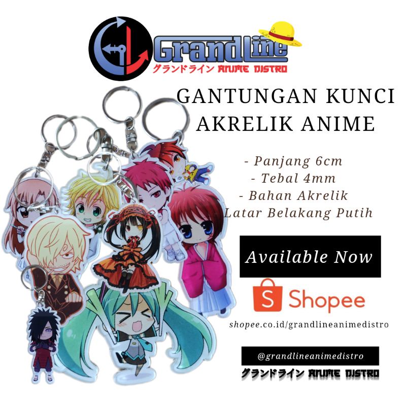 GRAND LINE RANDOM GANTUNGAN KUNCI ANIME RANDOM