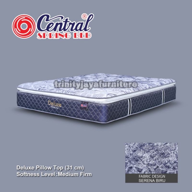 Springbed Matras Saja Central Deluxe Pillow Top/trinityjayafurniture