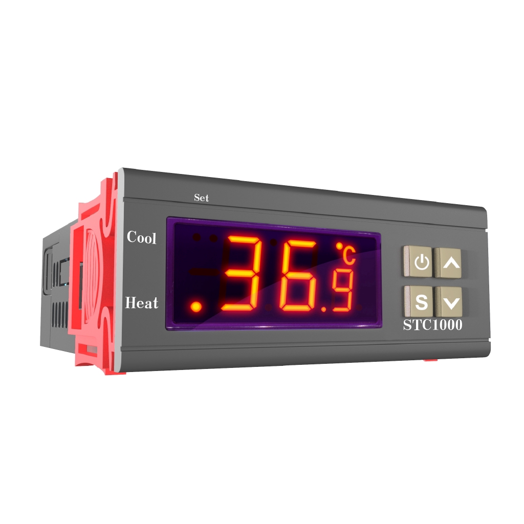 [IN STOCK/COD]STC1000  Digital Temperature Controller DC 12V 24V 12V-72V AC 110-220V Thermostat + Probe