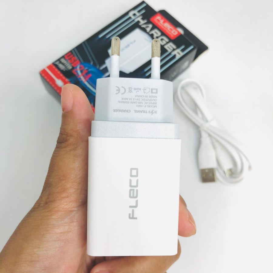 Travel Charger Fleco F-160 Plus Jupiter 1Usb