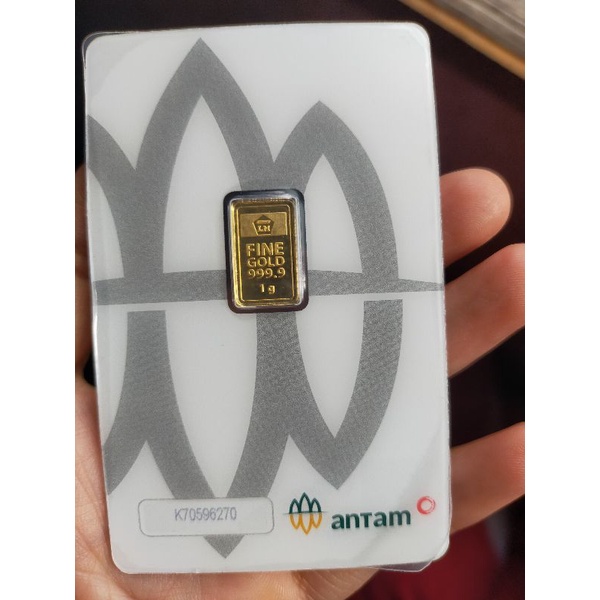 logam mulia Antam 1 gram press 2021